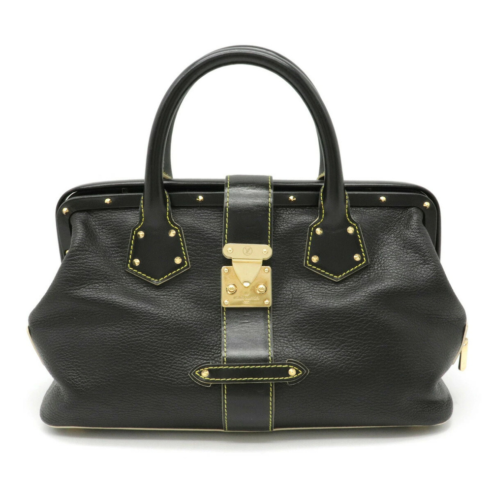 Louis Vuitton Suhali Ingenieux Handbag Leather Noir Black